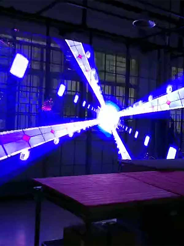 透明LED屏老化02